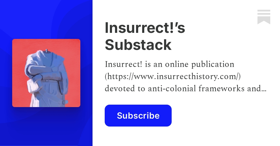 Insurrect!’s Substack | Insurrect! Online Magazine | Substack