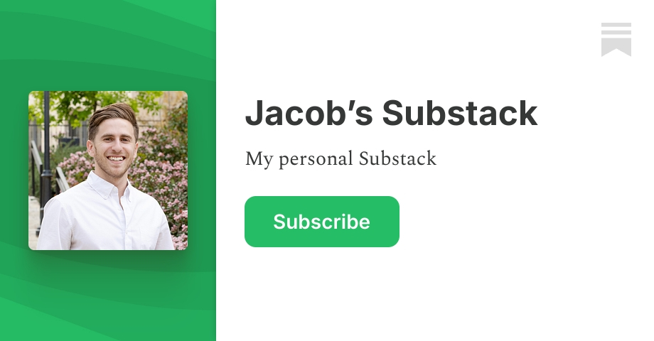 Jacob S Substack Jacob Katz Substack