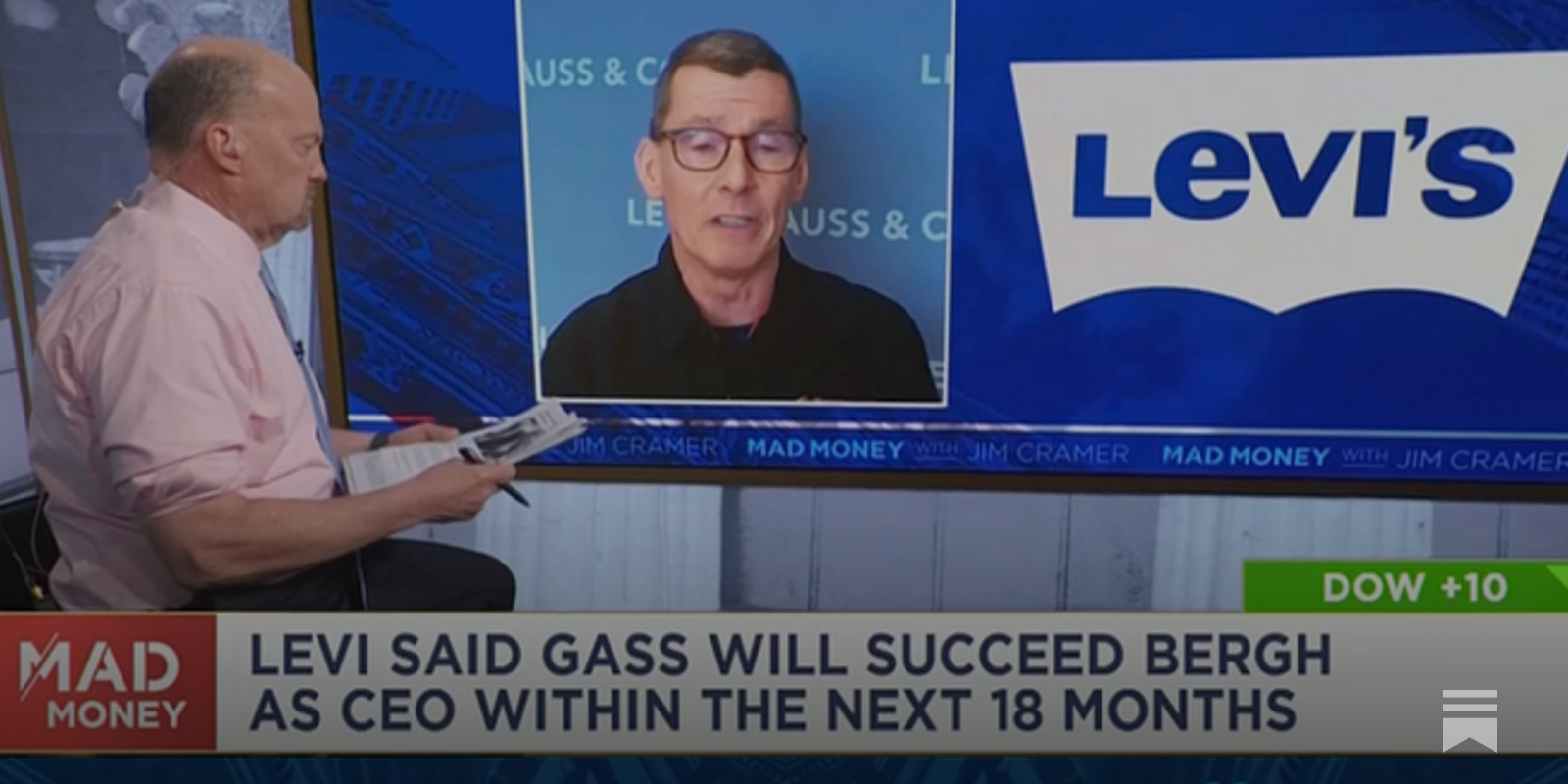 Levi's ceo salary sales