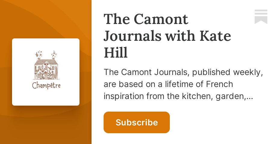 The Camont Journals With Kate Hill Substack