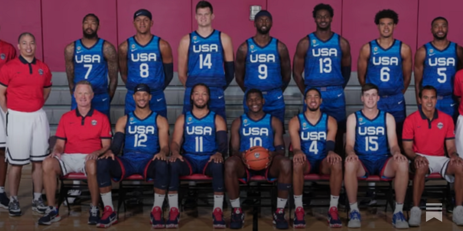 Usa basketball team lineup discount