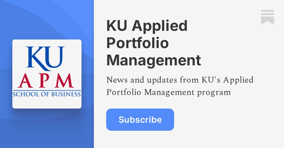 KU Applied Portfolio Management Substack