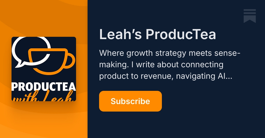 Leah’s ProducTea | Leah Tharin | Substack