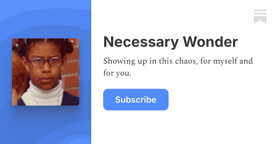 Necessary Wonder | LisaMarie Rollins | Substack