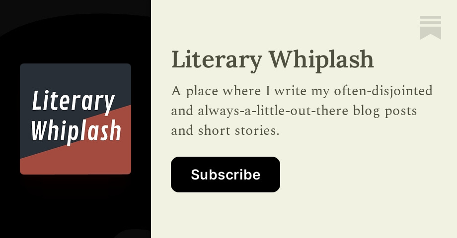 Literary Whiplash | Michael Moore | Substack