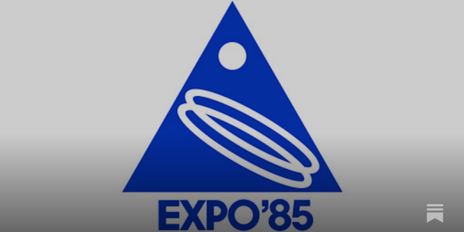 Uncovered, the story of the Expo '85 logo – Logo Histories
