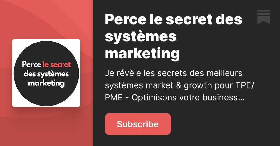 Formation 10 jours pour ton système de vente by Paul