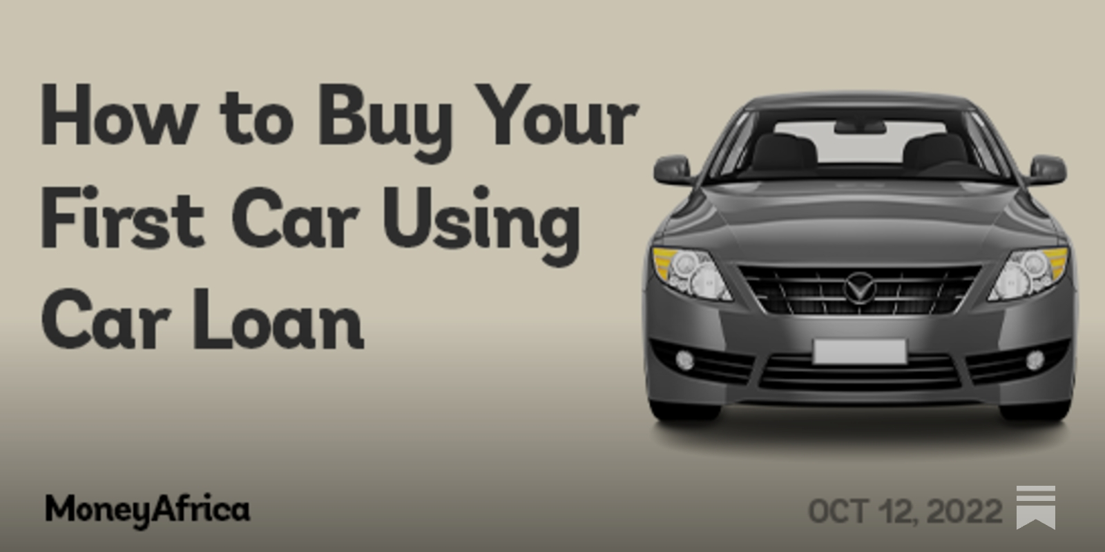 How to get your first best sale car loan
