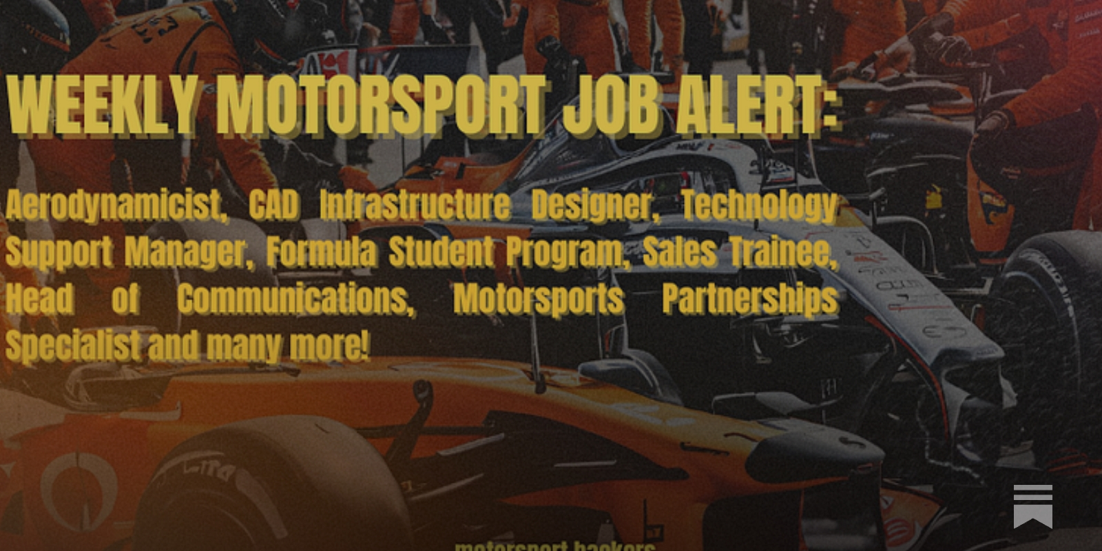 Puma motorsport jobs 2025