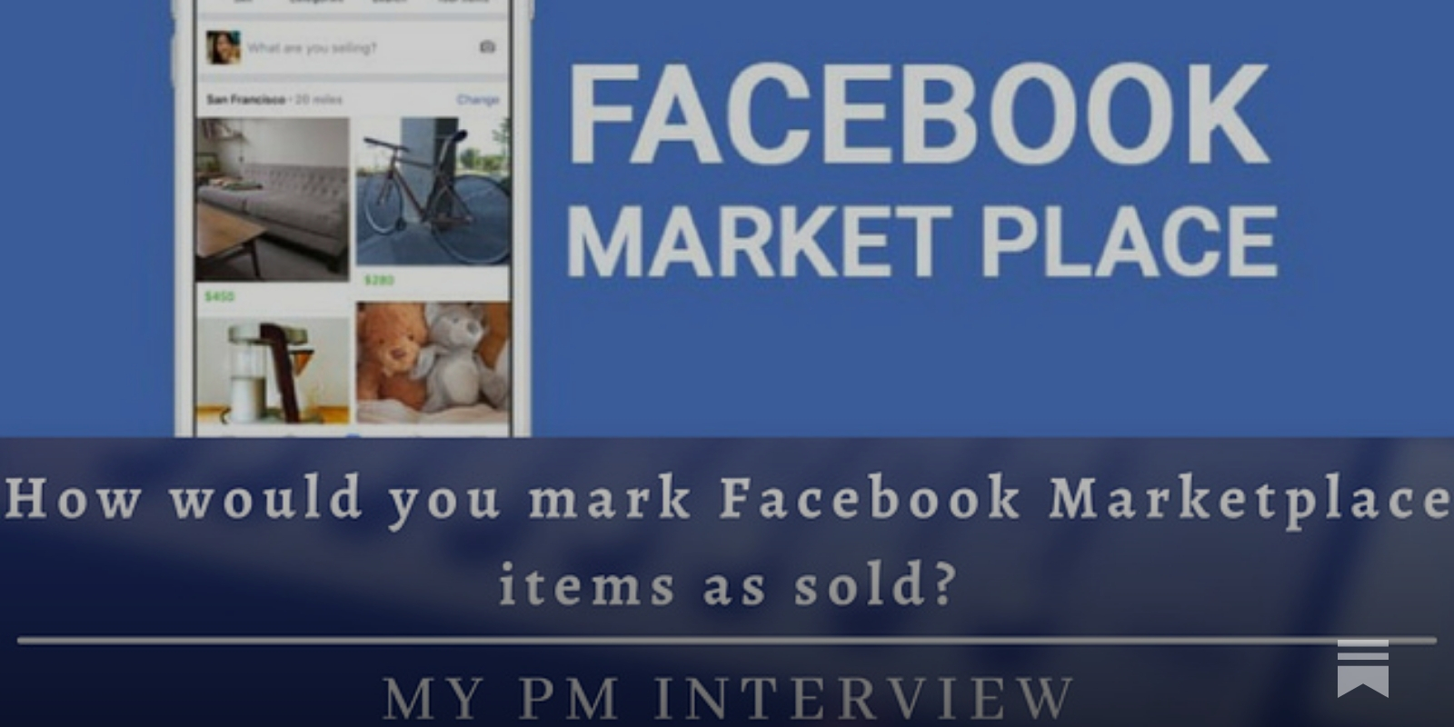 How would you mark Facebook Marketplace items as sold?