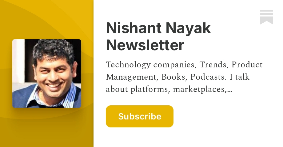 Nishant Nayak Newsletter | Substack