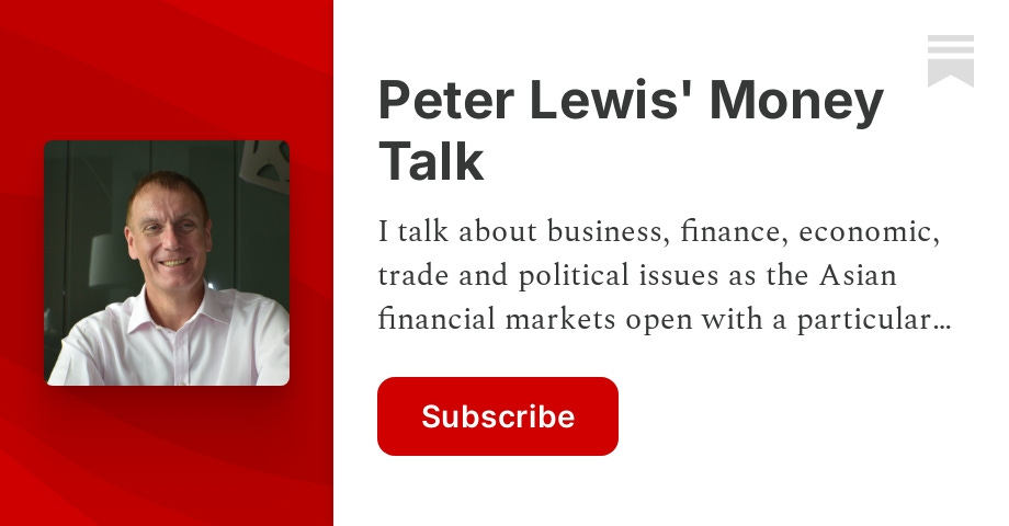 Peter Lewis' Money Talk | Substack