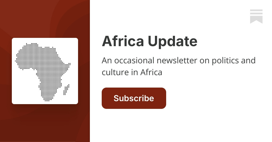 Africa Update Vol. 21 - by Rachel Strohm - Africa Update