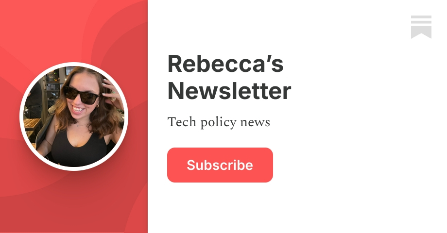 Rebecca’s Newsletter | Rebecca Klar | Substack