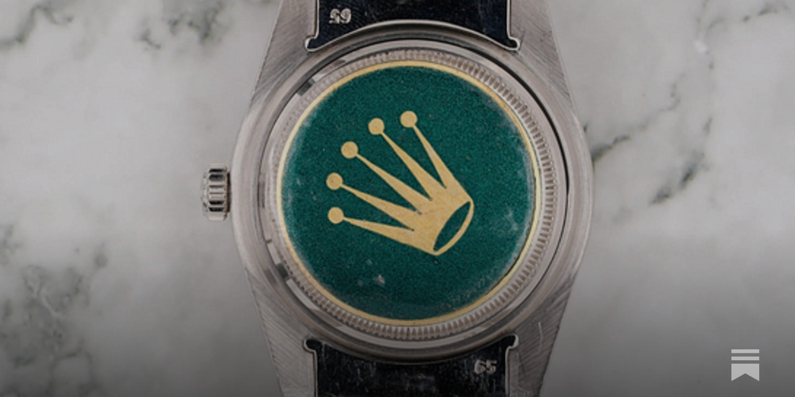 Rolex sticker on back sales