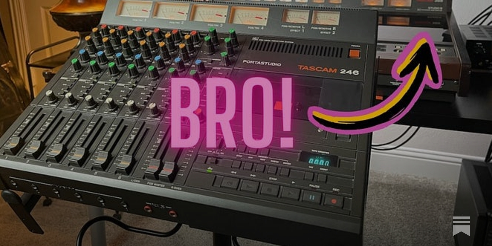 Tascam 246: The Legendary 4-Track Portastudio Tascam 246: The Legendary 4-Track Portastudio