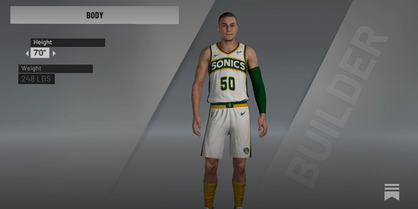 Seattle supersonics shop jersey 2k20