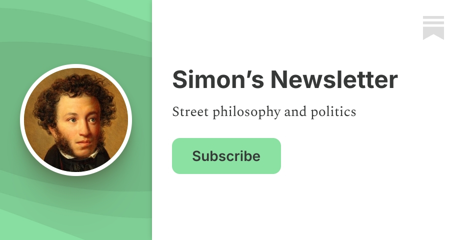 Simon’s Newsletter Simon Bar Giora Substack