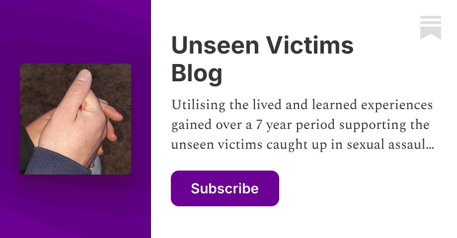 Unseen victims - by Emma Wells - Unseen Victims Blog