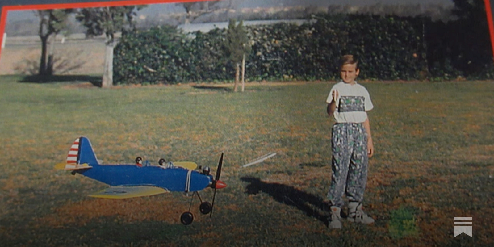 Cox string controlled clearance airplanes