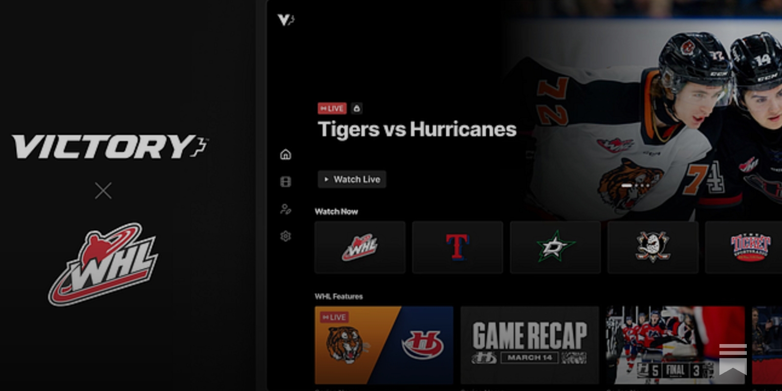 Following success with Stars and Ducks, Victory+ diving deeper into free hockey streaming
