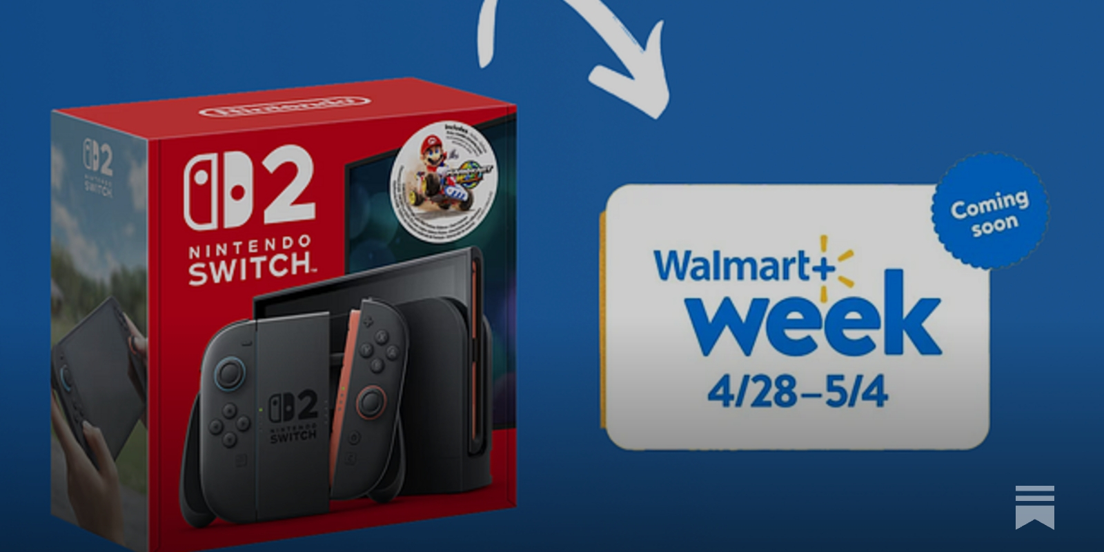 นินเทนโดสวิตช์ 2 วางจำหน่ายใหม่ เตรียมตัวสั่งจองผ่าน Walmart+