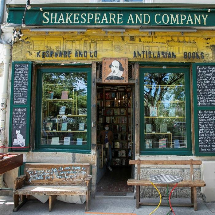 Shakespeare and Company - We so long for the day that we can welcome back  our Tumbleweeds, those writers who arrive at the bookshop (on the “winds of  chance” as George Whitman