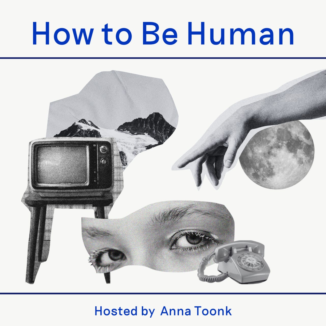 How to be Human Podcast  logo