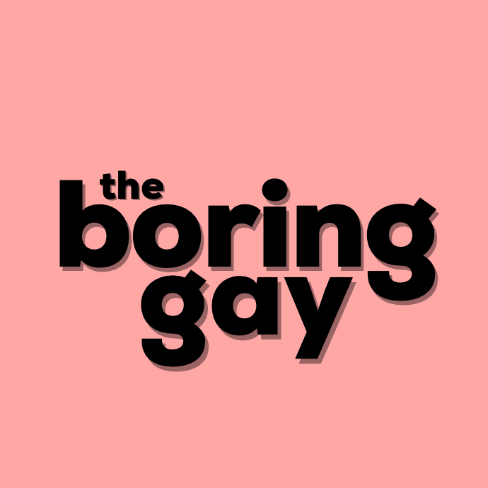 The Boring Gay Roundup logo