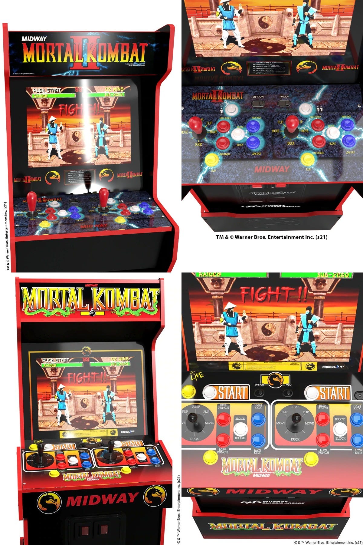 Arcade1UP x Supreme Mortal Kombat Arcade Machine - US