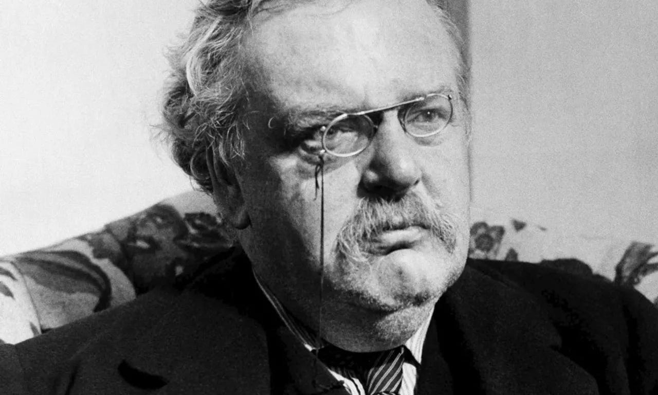 A atualidade de G. K. Chesterton