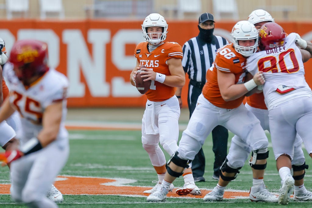 Sam Ehlinger Quarterback Texas  NFL Draft Profile & Scouting Report