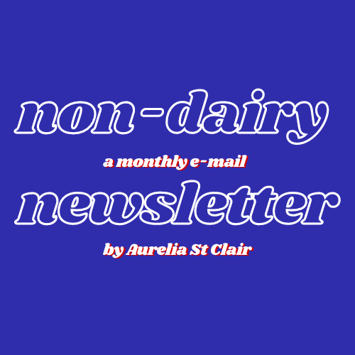 Non-dairy newsletter