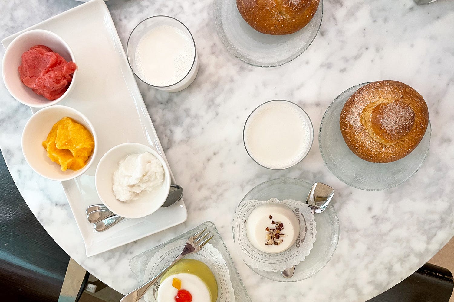 Caffe Sicilia, Noto, Sicily, Italy - Restaurant known for almond granita  breakfast