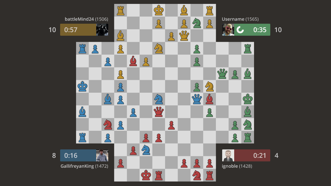 4 player chess • page 1/1 • Lichess Feedback •