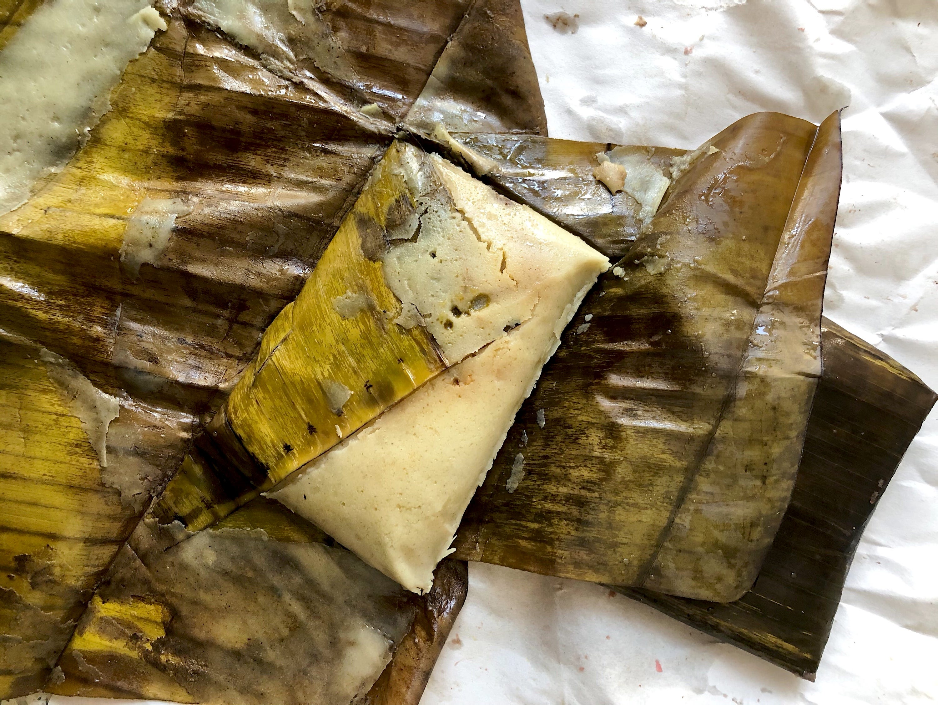 Chicken Mole Tamales Recipe  How To Use Banana Leaves For Tamales 