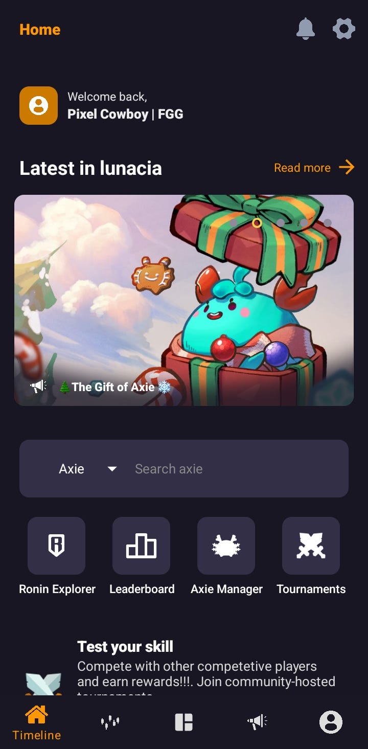 Axie Classic Leaderboard Refresh - by Axie Infinity