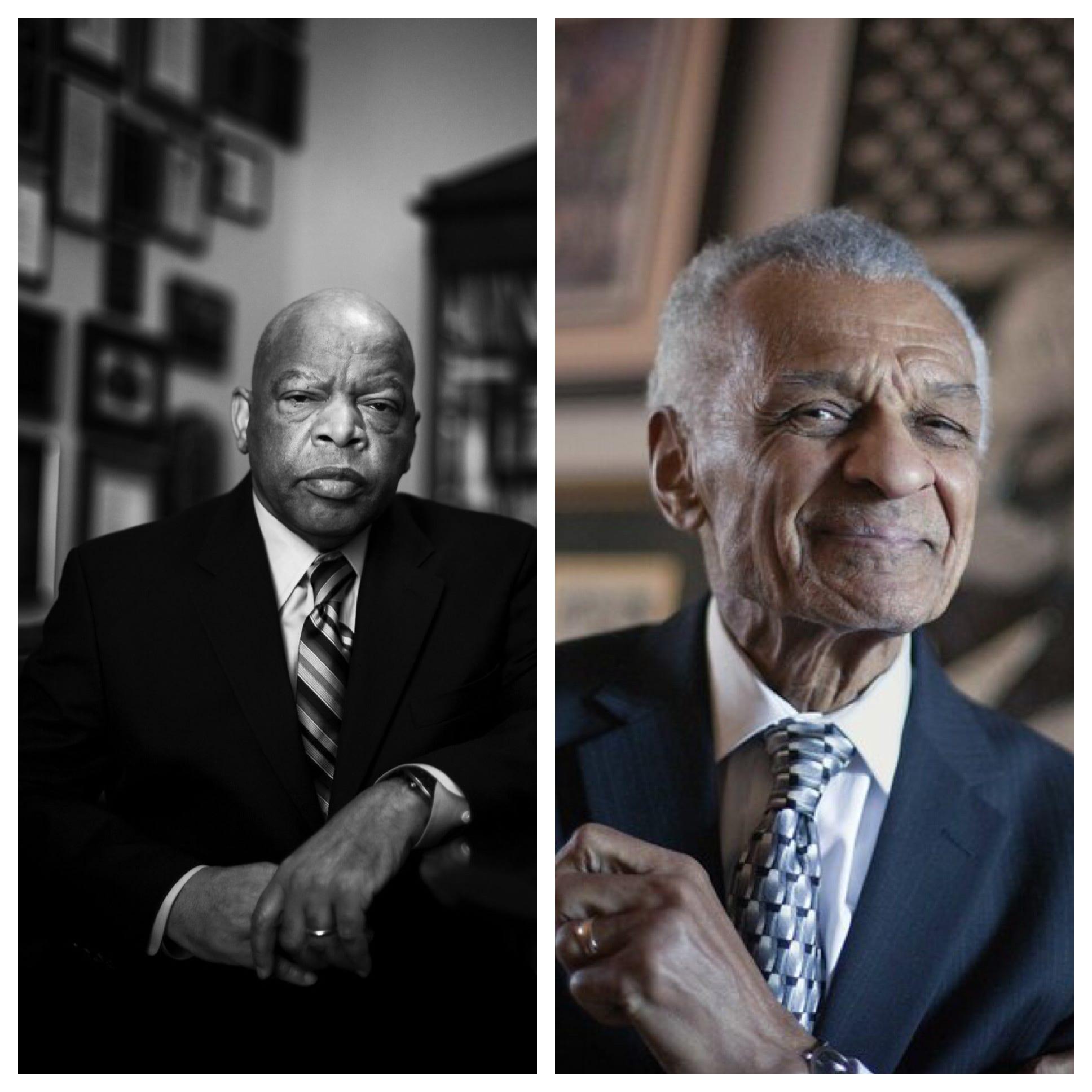 A backstory on moments in the lives of John Lewis and C.T. Vivian