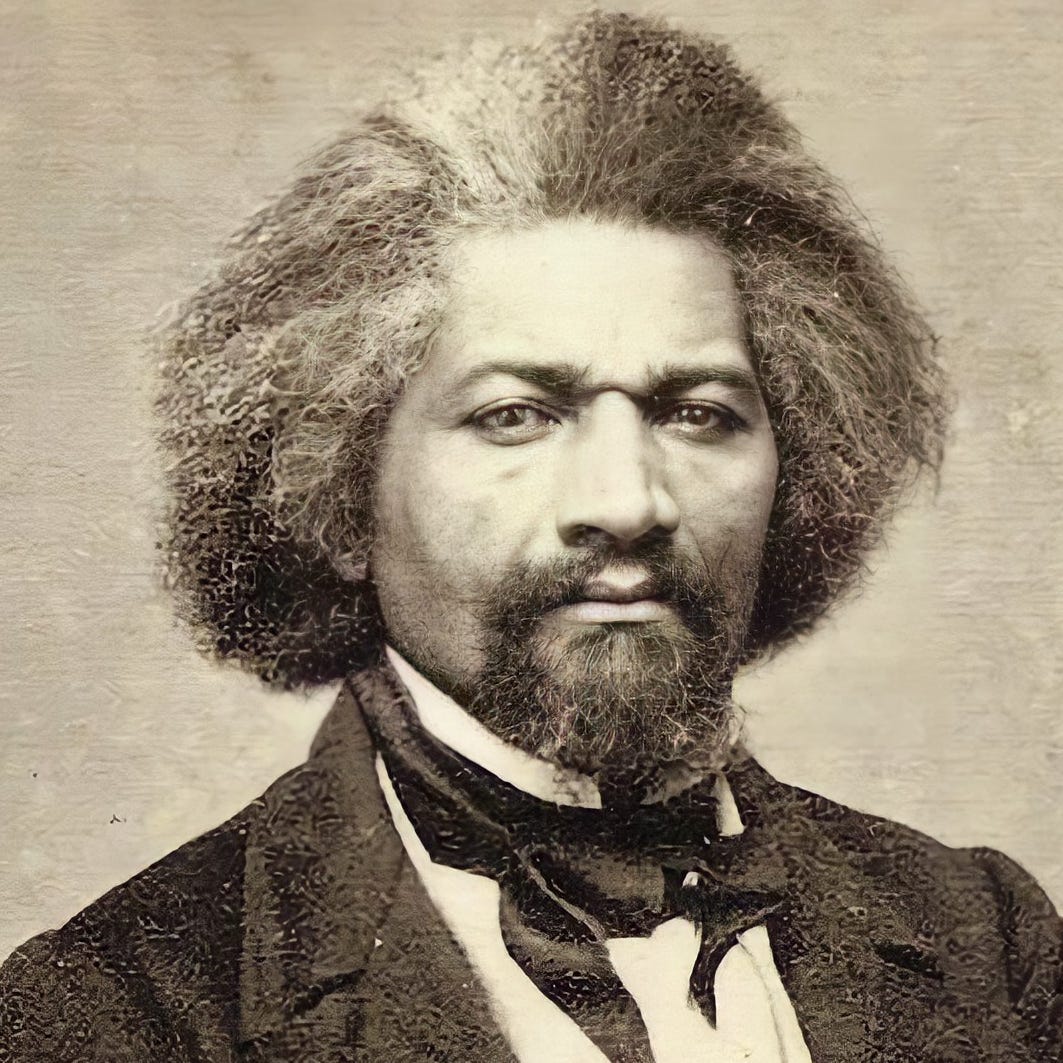 Frederick Douglass quotes logo