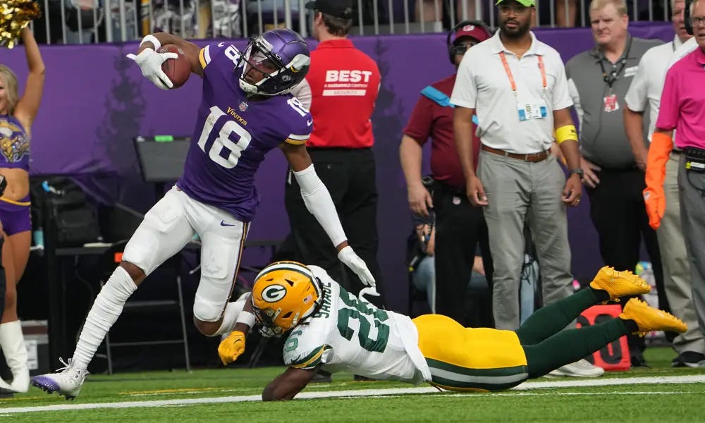 How the Vikings' Justin Jefferson spent his summer vacation