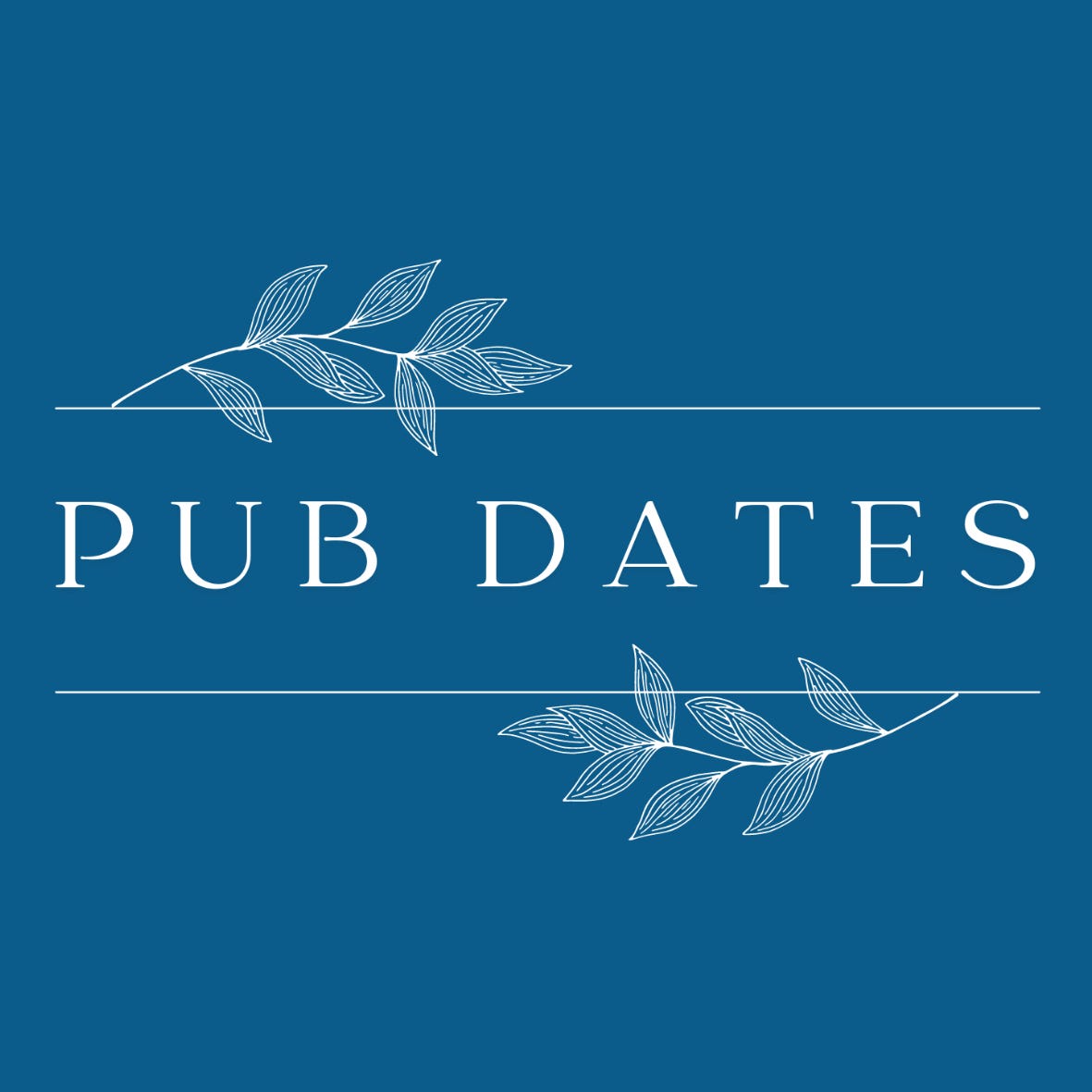 Artwork for Pub Dates Newsletter