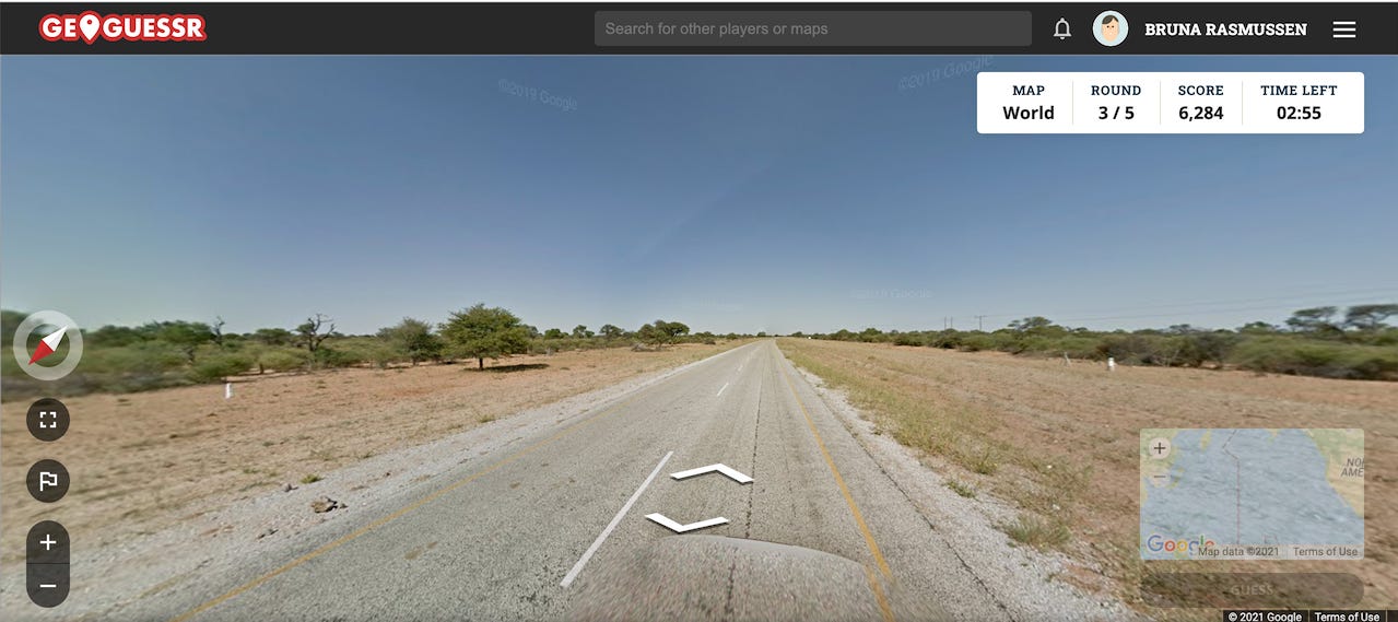 Adivinhe onde você está no mundo com o Google Street View