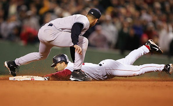 2004 ALCS Gm 4: David Ortiz's walk-off two run homer 