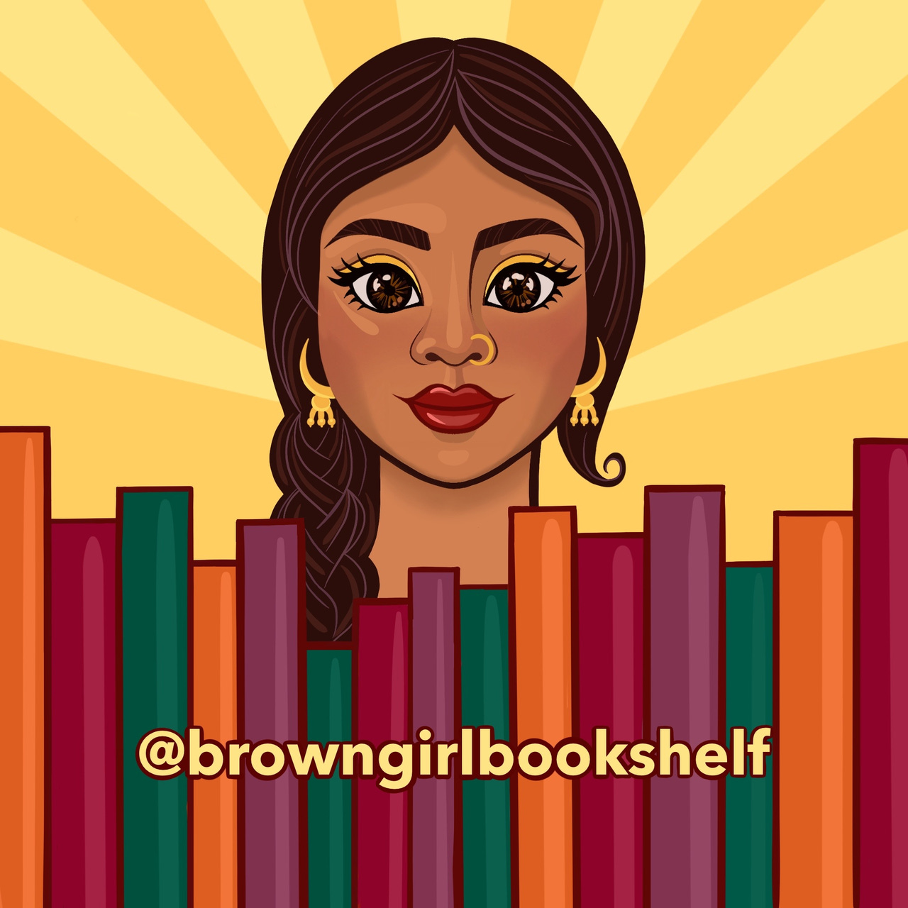 Artwork for Brown Girl Bookshelf
