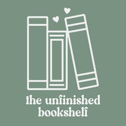 The Unfinished Bookshelf logo