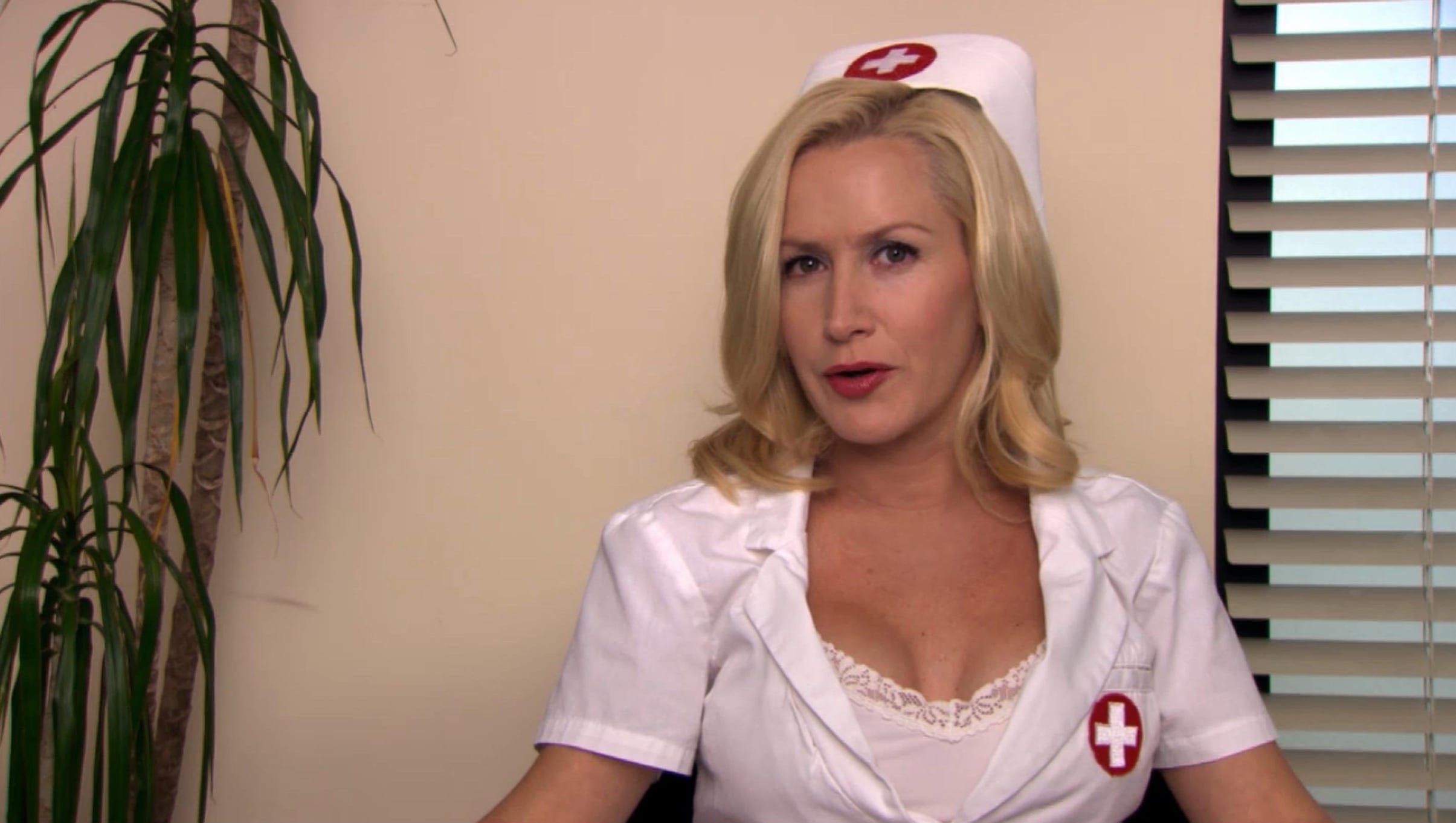 Angela kinsey nurse