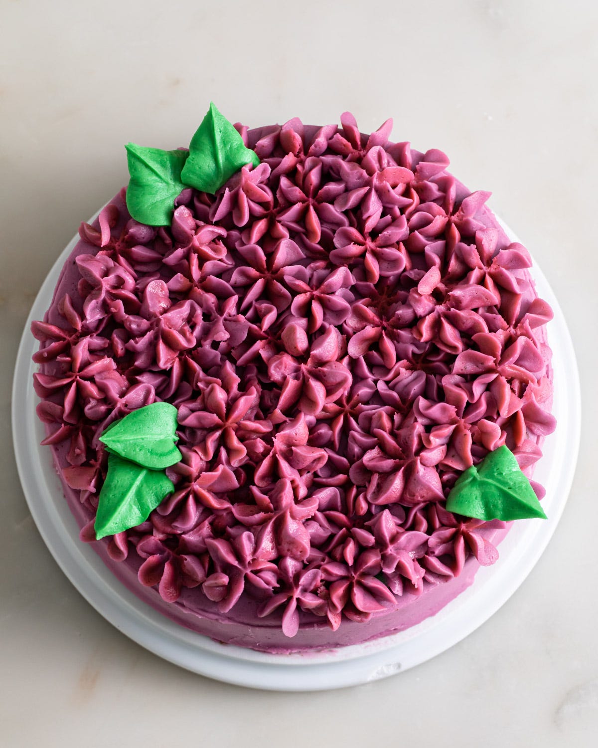 Hydrangea Wedding Cake Tutorial - A Decorating Guide | Decorated Treats