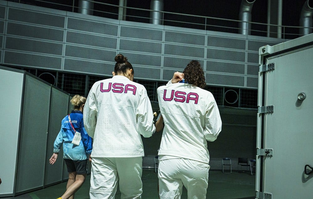 Nike Team USA (Diana Taurasi) (Road) Women's Basketball Jersey