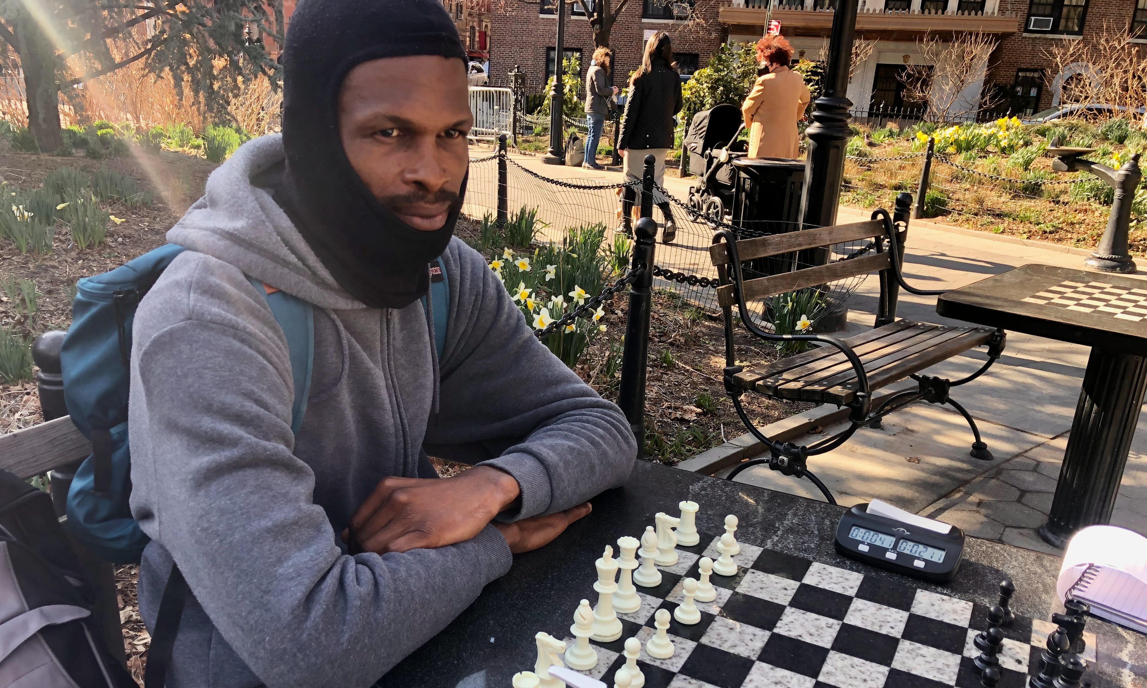 Can a street chess player who plays for money win against