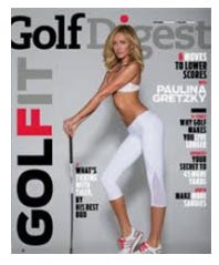 Paulina Gretzky for Golf Digest